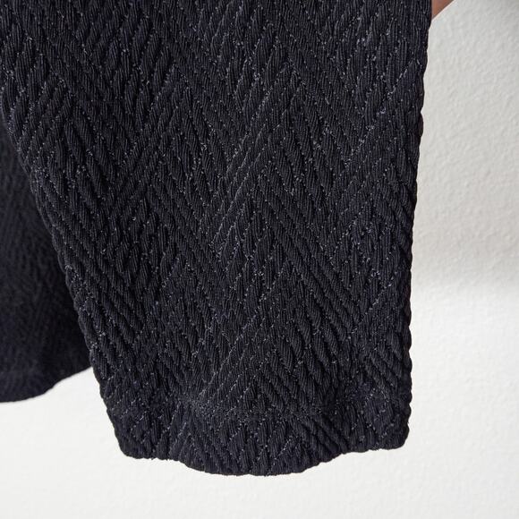 Citiknits Textured Open Cardigan Black Women’s 3X Chic Minimalism - Picture 11 of 12